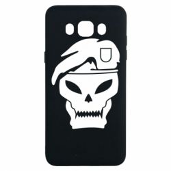 Чехол для Samsung J7 2016 Call of Duty Black Ops logo - PrintSalon