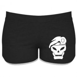 Женские шорты Call of Duty Black Ops logo - PrintSalon