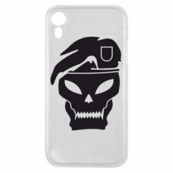 Чехол для iPhone XR Call of Duty Black Ops logo