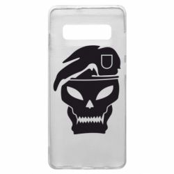 Чехол для Samsung S10+ Call of Duty Black Ops logo - PrintSalon