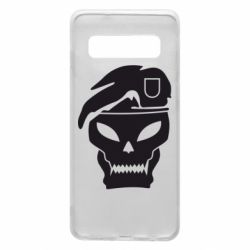 Чехол для Samsung S10 Call of Duty Black Ops logo - PrintSalon