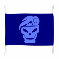 Флаг Call of Duty Black Ops logo - PrintSalon