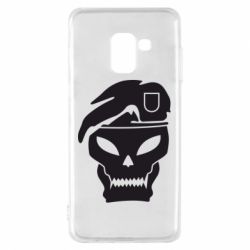 Чехол для Samsung A8 2018 Call of Duty Black Ops logo - PrintSalon