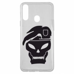 Чехол для Samsung A20s Call of Duty Black Ops logo - PrintSalon