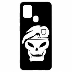 Чехол для Samsung A21s Call of Duty Black Ops logo - PrintSalon