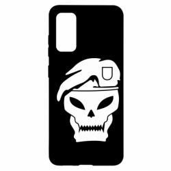 Чехол для Samsung S20 Call of Duty Black Ops logo - PrintSalon