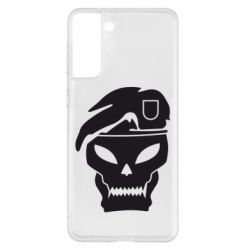 Чехол для Samsung S21+ Call of Duty Black Ops logo - PrintSalon