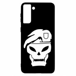 Чехол для Samsung S21 Ultra Call of Duty Black Ops logo - PrintSalon