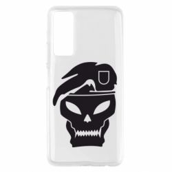 Чехол для Huawei P Smart 2021 Call of Duty Black Ops logo - PrintSalon