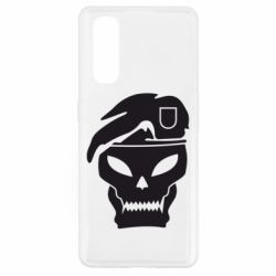 Чехол для Oppo Find X2 Call of Duty Black Ops logo - PrintSalon