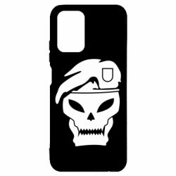 Чехол для Xiaomi Redmi Note 10 Call of Duty Black Ops logo - PrintSalon