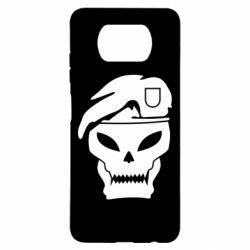 Чехол для Xiaomi Poco X3 Call of Duty Black Ops logo - PrintSalon