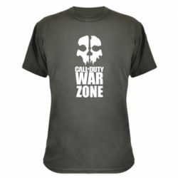 Камуфляжна футболка Call of duty Ghost face - PrintSalon
