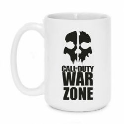 Чашка 420ml Call of duty Ghost face - PrintSalon