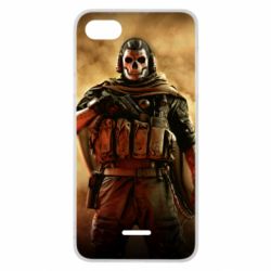 Чехол для Xiaomi Redmi 6A Call of duty Ghost-PrintSalon Чехол для Xiaomi Redmi 6A Call of duty Ghost