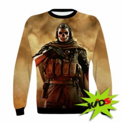 Дитячий 3D світшот Call of duty Ghost - PrintSalon