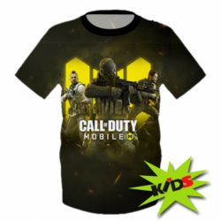Дитяча 3D футболка Call of duty: Mobile 2019 - PrintSalon
