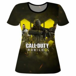 Жіноча 3D футболка Call of duty: Mobile 2019 - PrintSalon