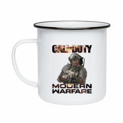Кружка емальована Call of Duty: Modern Warfare - PrintSalon