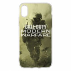 Чехол для iPhone X/Xs Call of Duty: MW and logo - PrintSalon