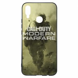 Чехол для Huawei P Smart Plus 2018 Call of Duty: MW and logo - PrintSalon