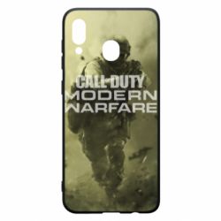 Чехол для Samsung A20 Call of Duty: MW and logo - PrintSalon
