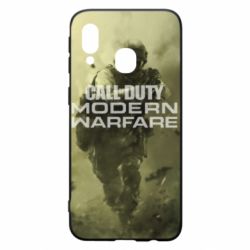 Чехол для Samsung A40 Call of Duty: MW and logo - PrintSalon