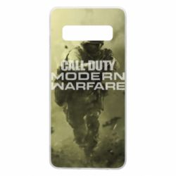 Чехол для Samsung S10 Call of Duty: MW and logo - PrintSalon