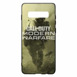 Чехол для Samsung S10+ Call of Duty: MW and logo - PrintSalon
