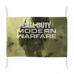 Флаг Call of Duty: MW and logo - PrintSalon