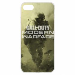 Чехол для iPhone SE 2020 Call of Duty: MW and logo - PrintSalon