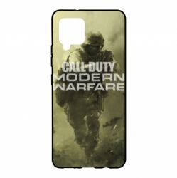 Чехол для Samsung A42 5G Call of Duty: MW and logo - PrintSalon