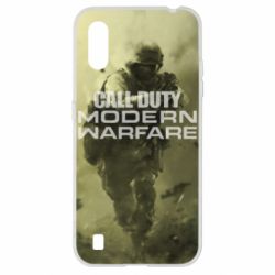 Чехол для Samsung A01/M01 Call of Duty: MW and logo - PrintSalon