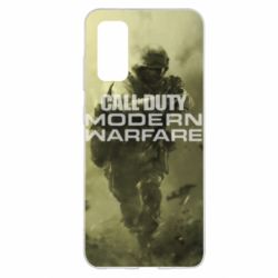 Чехол для Samsung S20 Call of Duty: MW and logo - PrintSalon