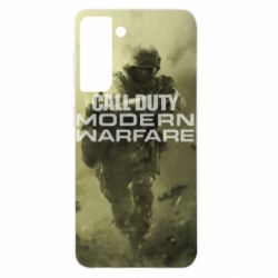 Чехол для Samsung S21 Call of Duty: MW and logo - PrintSalon