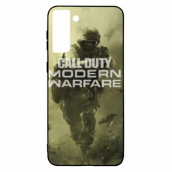 Чехол для Samsung S21+ Call of Duty: MW and logo - PrintSalon