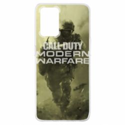 Чехол для Oppo A74 4G Call of Duty: MW and logo - PrintSalon