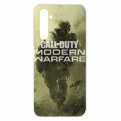 Чехол для Realme 6 Pro Call of Duty: MW and logo - PrintSalon