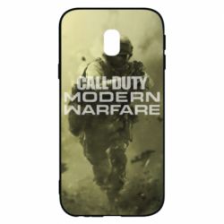Чехол для Samsung J3 2017 Call of Duty: MW and logo - PrintSalon