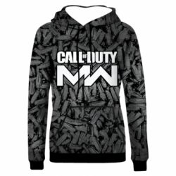 Женская футболка 3D Call of Duty: MW in background bullets - PrintSalon