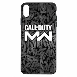 Чехол для iPhone Xs Max Call of Duty: MW in background bullets - PrintSalon