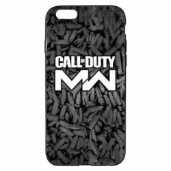 Чехол для iPhone 6/6S Call of Duty: MW in background bullets - PrintSalon