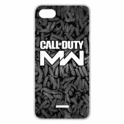 Чехол для Xiaomi Redmi 6A Call of Duty: MW in background bullets