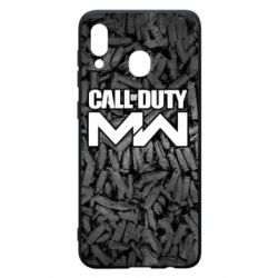 Чехол для Samsung A30 Call of Duty: MW in background bullets - PrintSalon