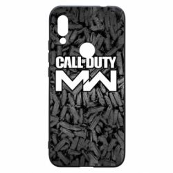 Чехол для Xiaomi Redmi 7 Call of Duty: MW in background bullets - PrintSalon