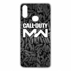 Чехол для Samsung A10s Call of Duty: MW in background bullets - PrintSalon