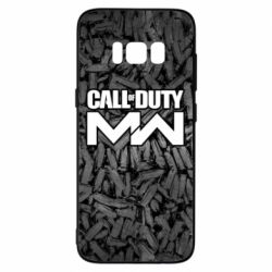 Чехол для Samsung S8 Call of Duty: MW in background bullets - PrintSalon