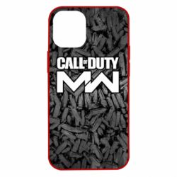 Чехол для iPhone 12 mini Call of Duty: MW in background bullets - PrintSalon