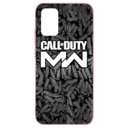 Чехол для Samsung A02s/M02s Call of Duty: MW in background bullets - PrintSalon