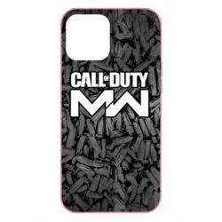 Чехол для iPhone 12 Pro Max Call of Duty: MW in background bullets - PrintSalon